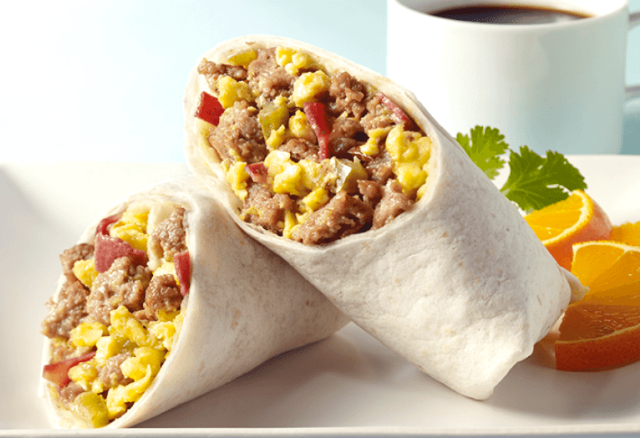 Spike Mendelsohn’s breakfast burrito